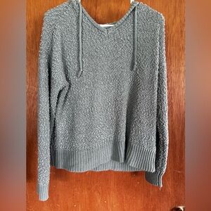 Maurices Textured Mint Green V-Neck Sweater